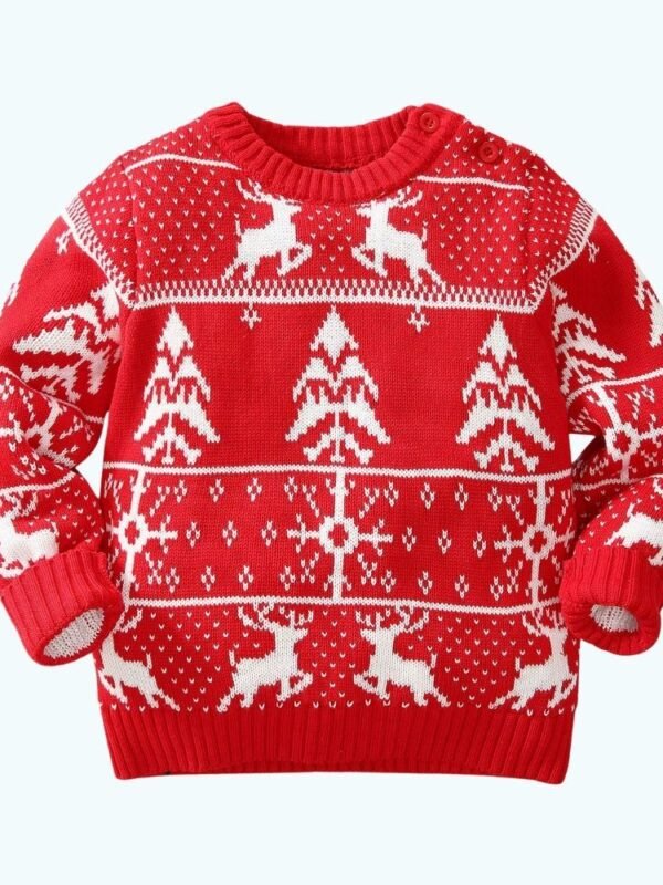 Pull De Noel Enfant Bebe