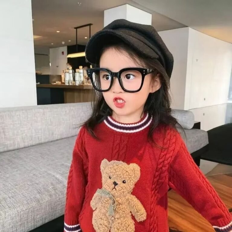 Pull De Noel Enfant Petit Ours 2