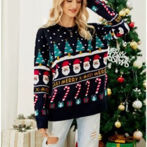 Pull De Noel Femme Beau 3