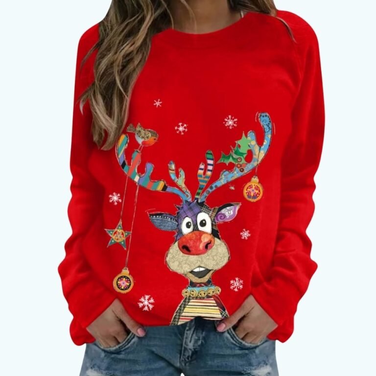 Pull De Noel Femme Drole 1