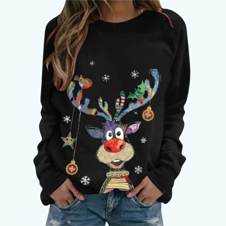 Pull De Noel Femme Drole