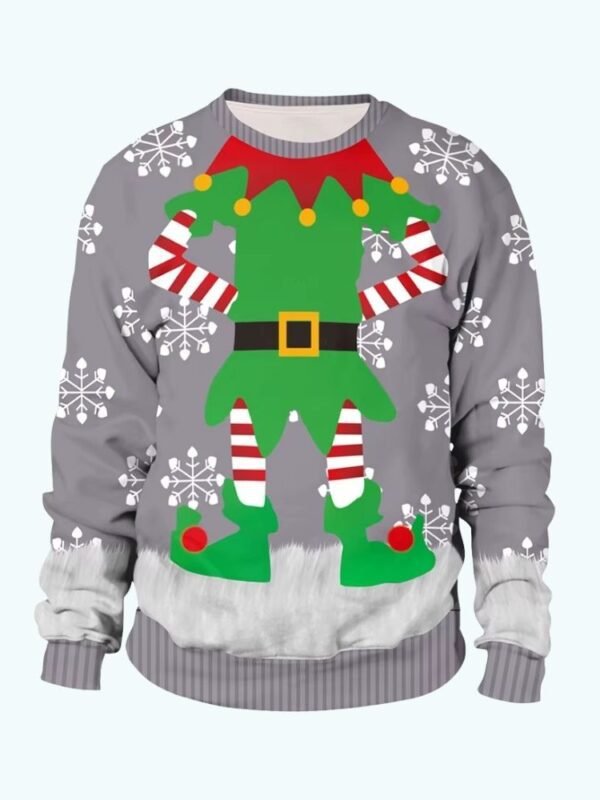 Pull De Noel Homme Lutin