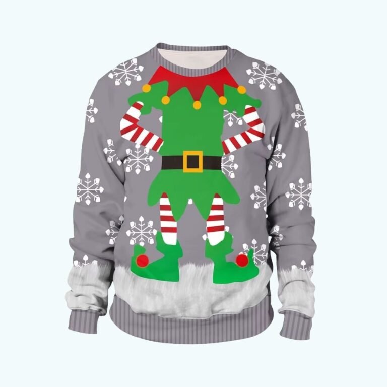 Pull De Noel Homme Lutin