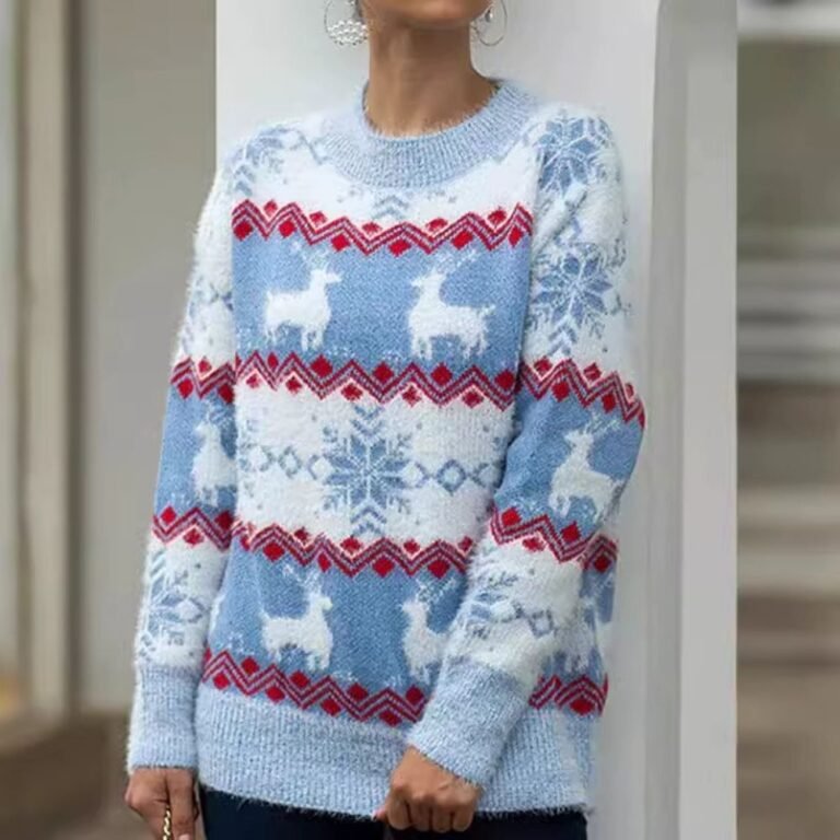 Pull De Noel Pas Cher Femme 1