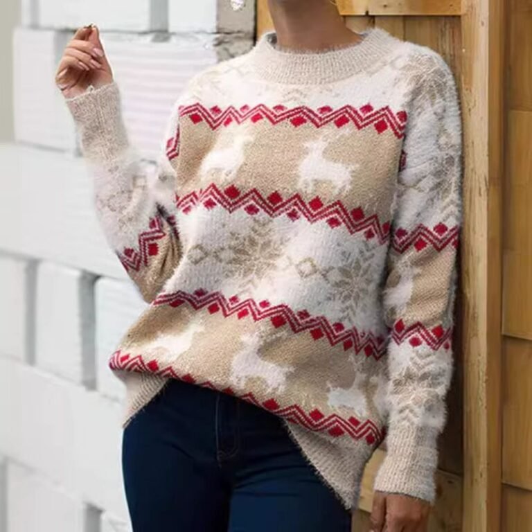Pull De Noel Pas Cher Femme 3