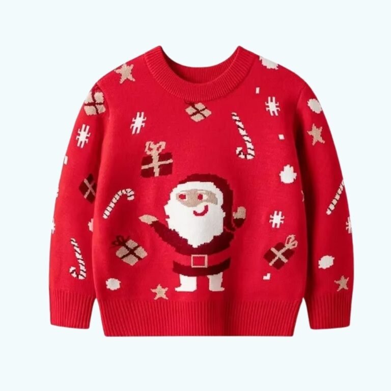 Pull Moche De Noel Enfant 1