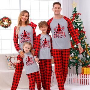 Pyjama Carreaux Famille