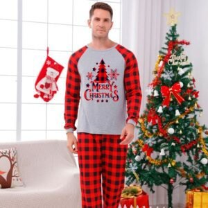 Pyjama Carreaux Famille 5