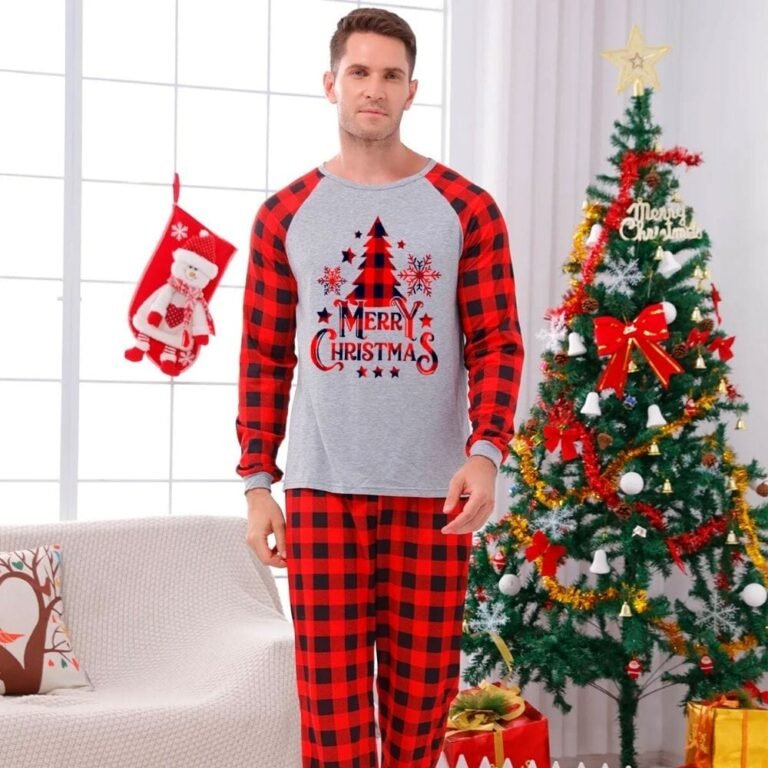 Pyjama Carreaux Famille 5