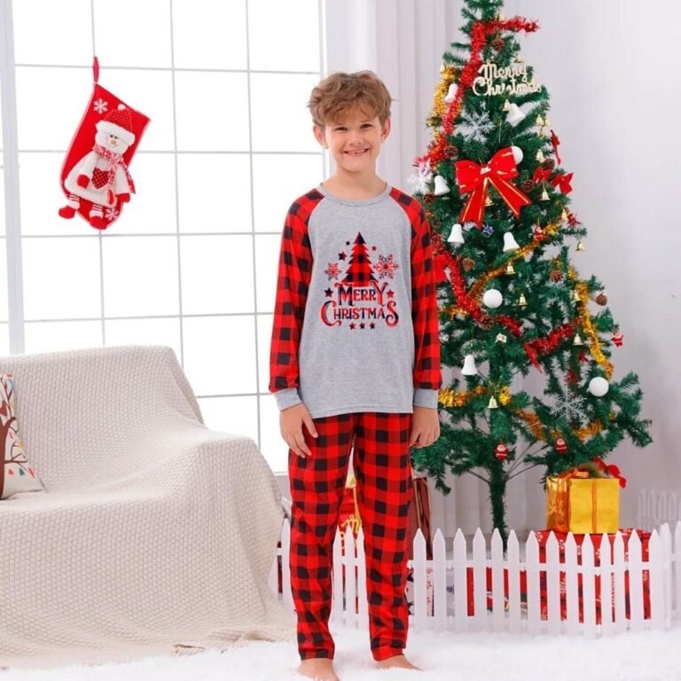 Pyjama Carreaux Famille 7