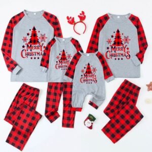 Pyjama Carreaux Famille 8