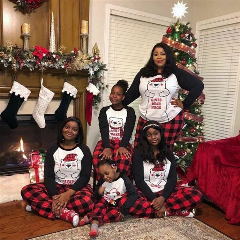 Pyjama Carreaux Pour Toute La Famille 1