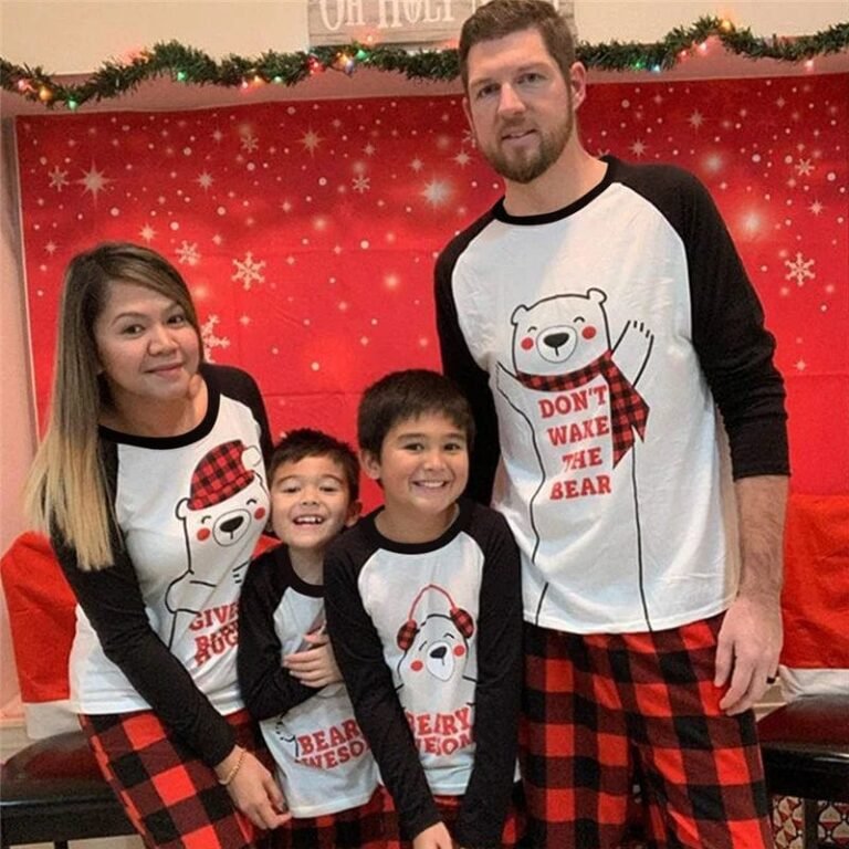 Pyjama Carreaux Pour Toute La Famille 3