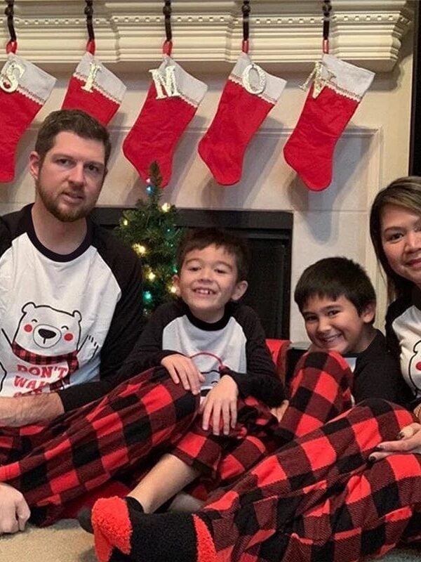 Pyjama Carreaux Pour Toute La Famille