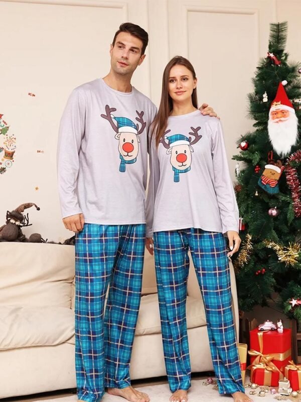 Pyjama Christmas Family