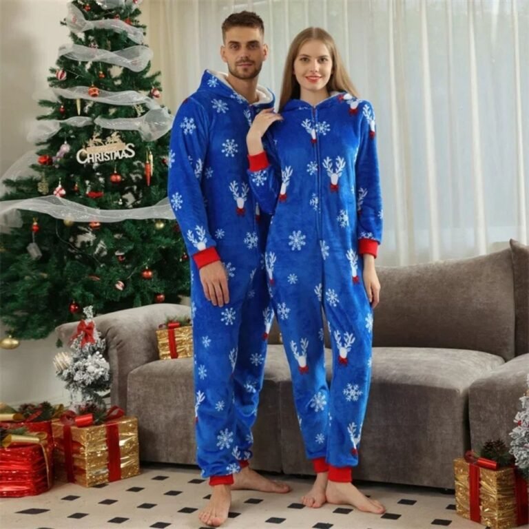 Pyjama Combinaison Hiver Pour Toute La Famille 4