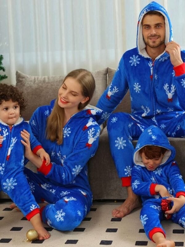 Pyjama Combinaison Hiver Pour Toute La Famille