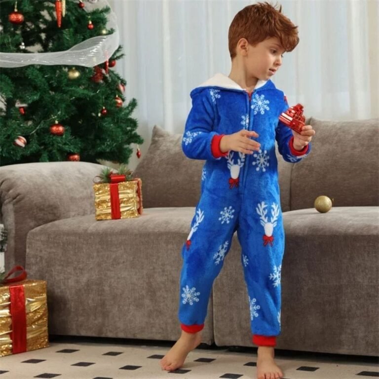 Pyjama Combinaison Hiver Pour Toute La Famille 7
