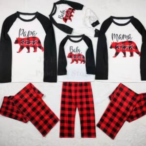Pyjama Coordonne Famille Noel 4