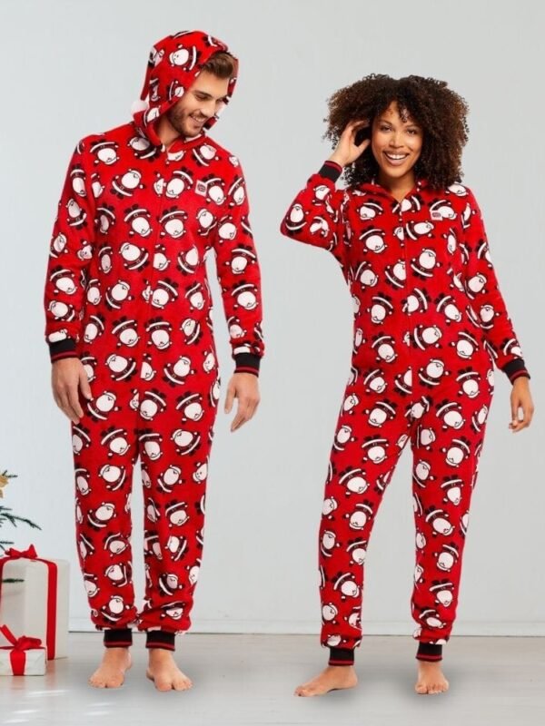 Pyjama Couple Noel Assorti