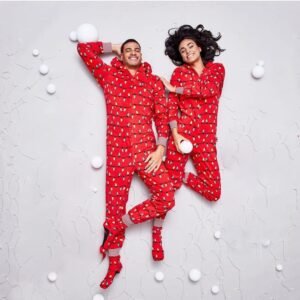 Pyjama De Noel Homme Et Femme 1