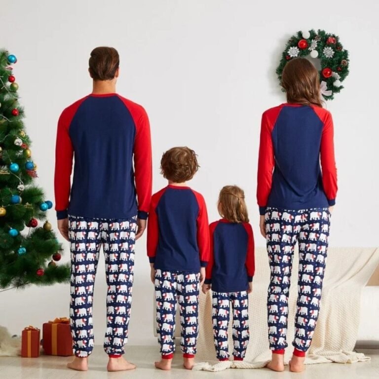 Pyjama Famille Ours Polaire 1