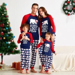 Pyjama Famille Ours Polaire