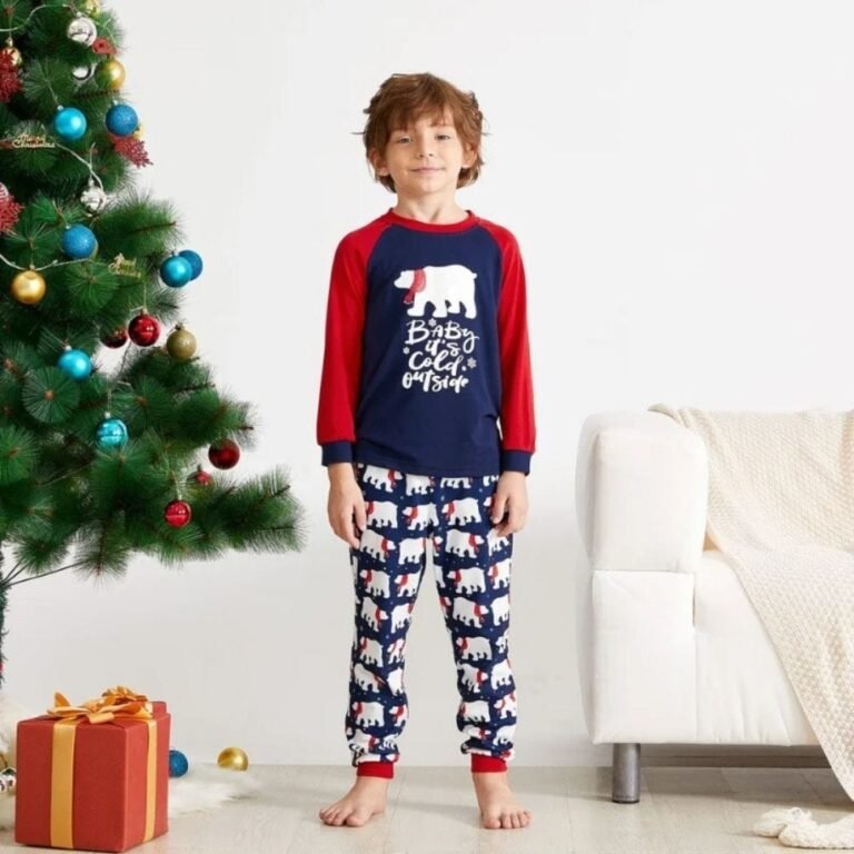 Pyjama Famille Ours Polaire 5