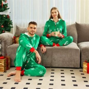 Pyjama Grenouillere Hiver Famille 1
