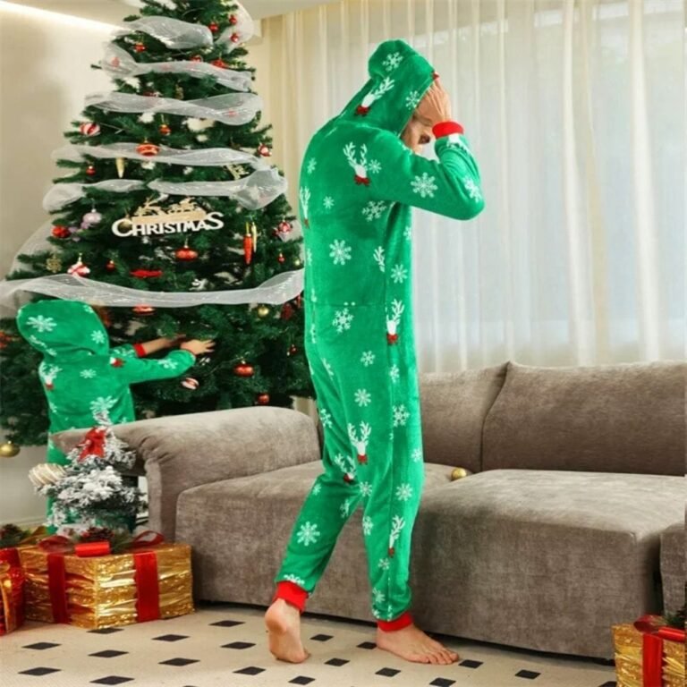 Pyjama Grenouillere Hiver Famille 2
