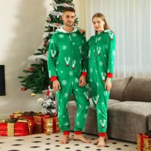 Pyjama Grenouillere Hiver Famille 3