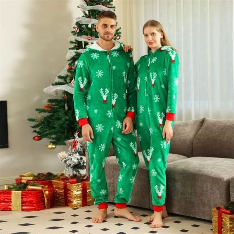 Pyjama Grenouillere Hiver Famille 3