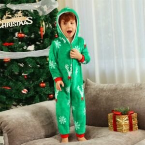 Pyjama Grenouillere Hiver Famille 5