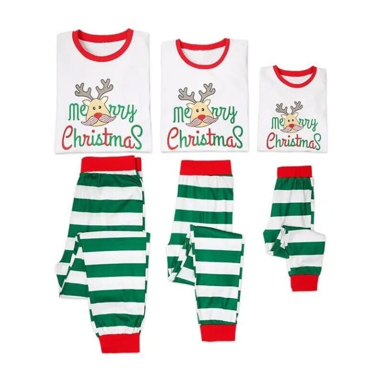 Pyjama Noel Famille Coton 1