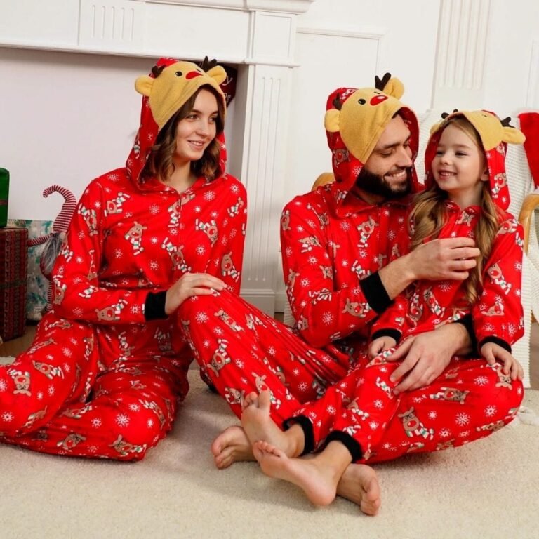 Pyjama Une Piece Noel Famille 2