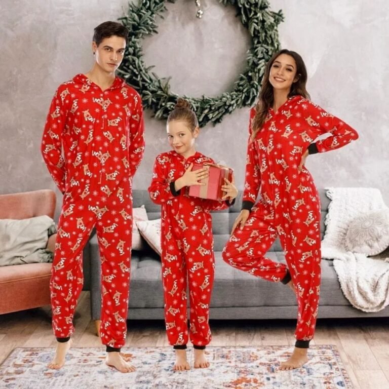 Pyjama Une Piece Noel Famille 4