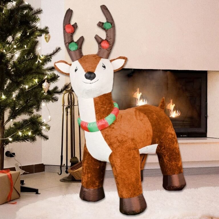 Renne De Noel Gonflable 1