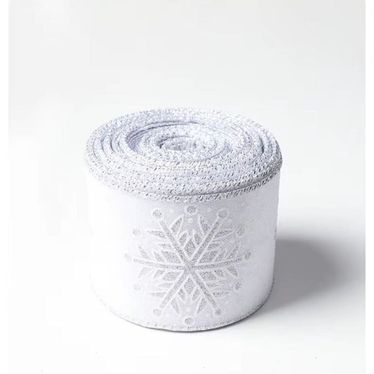 Ruban Blanc Noel 1
