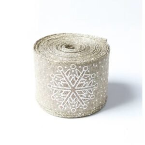 Ruban Blanc Noel 2