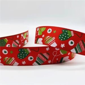 Ruban De Noel En Tissu 1