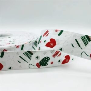 Ruban De Noel En Tissu