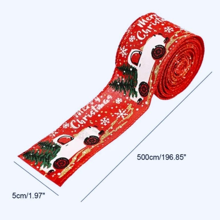 Ruban De Noel Pour Noeuds Et Couronnes 5