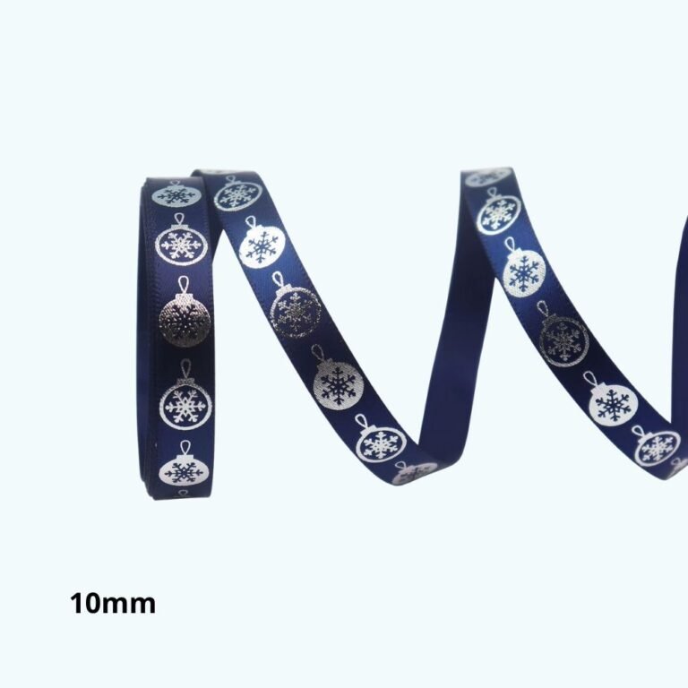 Ruban Noel Bleu 5