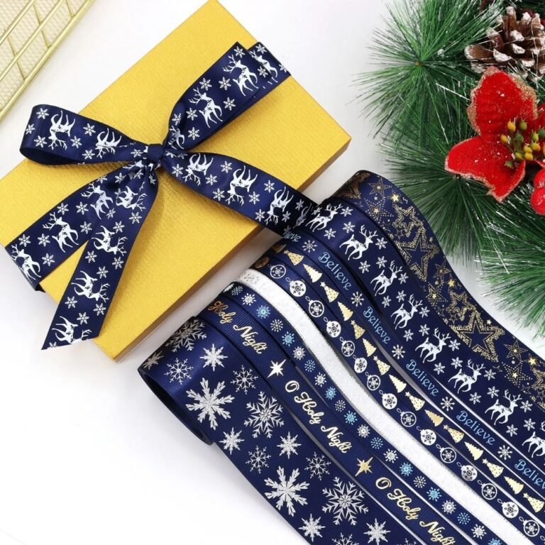 Ruban Noel Bleu