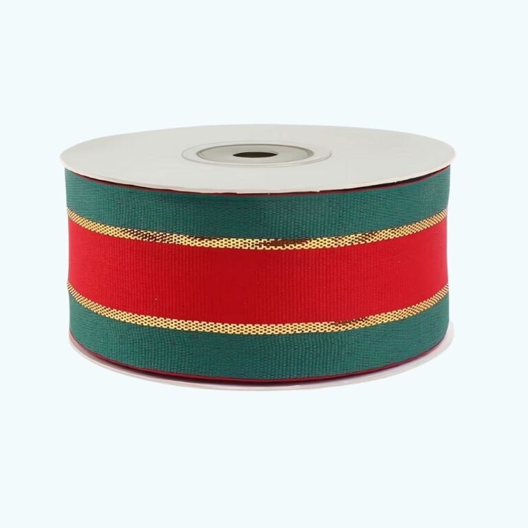 Ruban Noel Rouge Et Vert 4