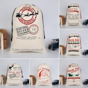 Sac Hotte De Noel North Pole Express 1