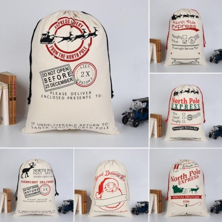 Sac Hotte De Noel North Pole Express 1