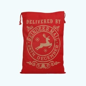 Sac Hotte Du Pere Noel Renne