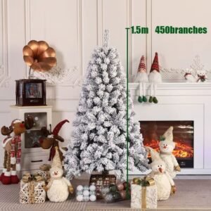Sapin De Noel Artificiel Blanc 150 Cm 1