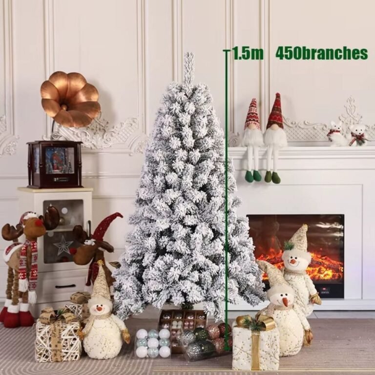 Sapin De Noel Artificiel Blanc 150 Cm 1